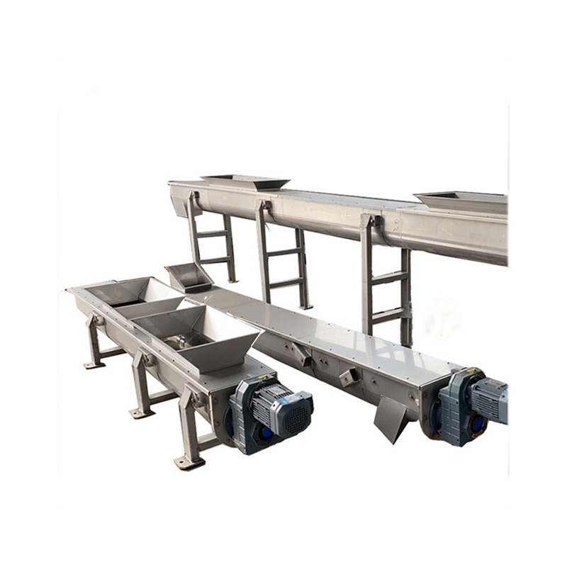 OEM Custom Sewage Treatment Equipment Conveying Machinery Stainless Steel Screw Auger Conveyor