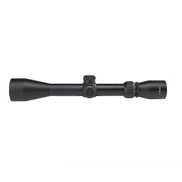 3-9X40 1in Alloy Aluminium Black Tactical Hunting Scope With Turret Cover