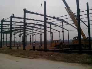 China Flexible Design Q345 Large Span Steel Structure Warehouse wholesale