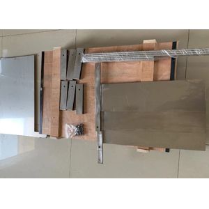 Electroplating Accessories Titanium Cathode Plate With PVC Edge Strips