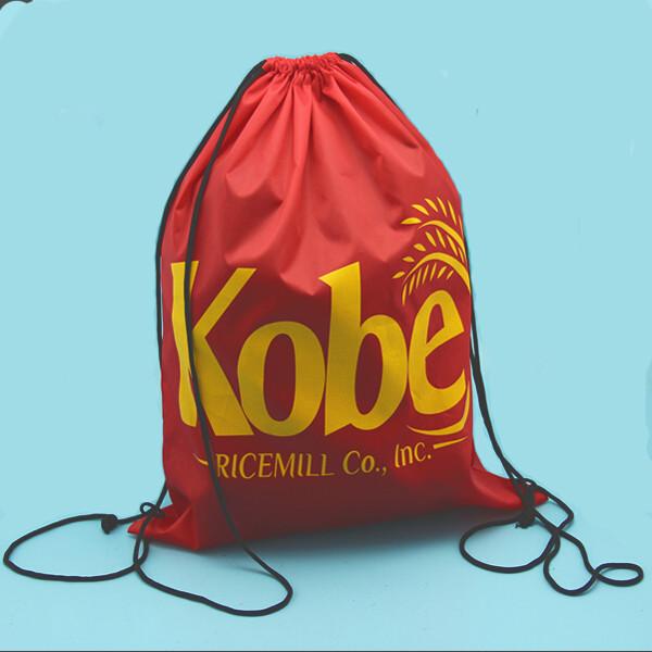 Quality Storage Backpack Polyester Packaging Drawstring Bag for sale
