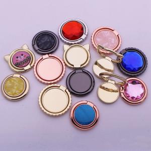 China Sublimation-Ready Ring Clip Blanks Customizable Phone Ring Stand wholesale