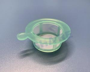 China 100 Micron Cell Strainer With Nylon Screen In Green PP Frame Disposable For Tube wholesale