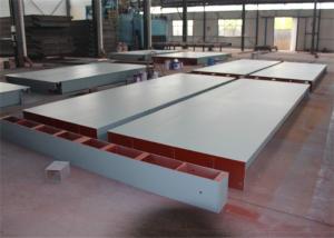 China 2 - 4m Width Digital Truck Scales Multi Unit Combination With 2 Way Video Monitoring wholesale