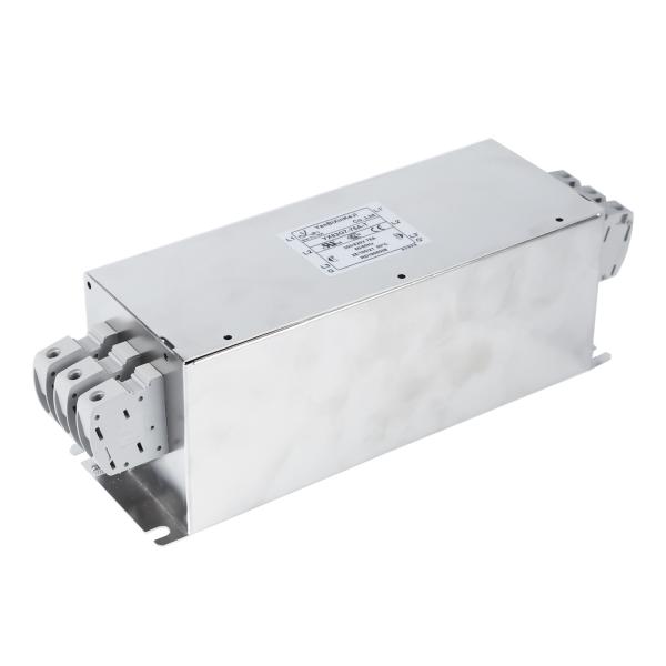 80A 60HZ Three Phase 3 Wire EMI Filter High Current RFI filter For Industrial Machinery