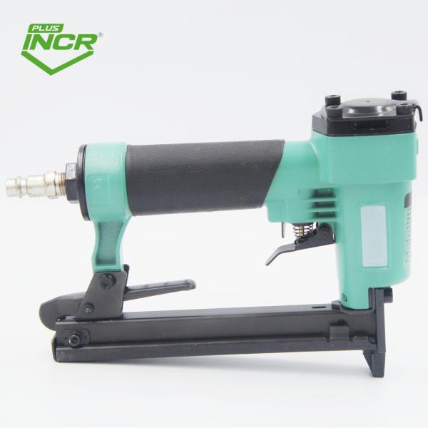 Quality Top-Rated SL-8016 Fine Crown Air Pneumatic Staple Gun Green for Furniture Decoration for sale