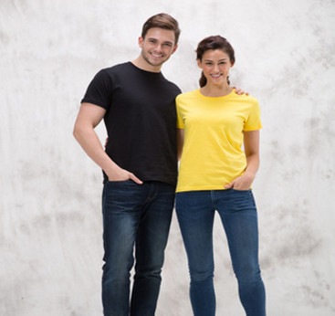 100% combed Odile cotton T shirt fabric high class breathable good to skin jersey knitted fabric