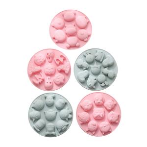 China Tasteless 3D Halloween Food Grade Silicone Chocolate Molds wholesale
