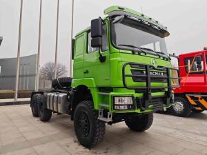 China 25 - 60 Tons 6x4 F3000 Shacman Tractor Truck Air / Hydraulic Braking System wholesale