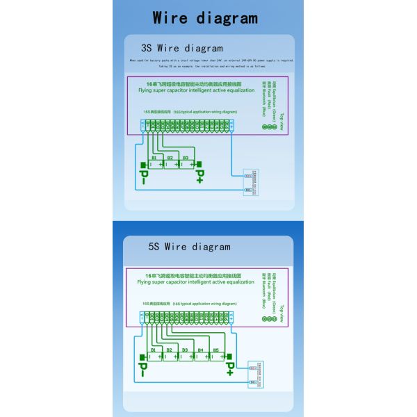 Enerkey 5TH 2-16S 2A 4A Active Balancer for Lifepo4 / Li-ion Battery Equalization in 8S 10S 14S 16S