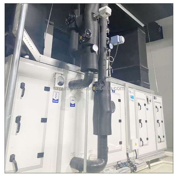 Cleanliness Biological Modular Cleanroom HVAC System Laboratory Clean Room