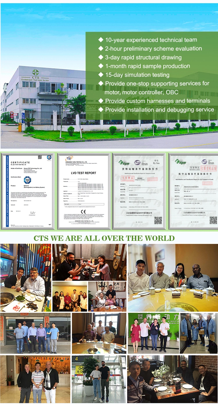 Deep Cycle Lithium Battery 300V 500V 614V for Truck, 150kwh 200kwh Standard EV Lithium Battery