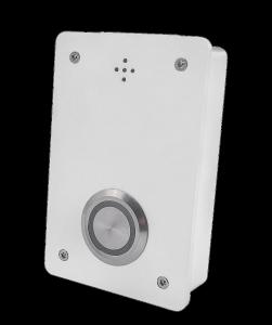China Silver SIP Ceiling Speaker Push To Talk Button With Microphone wholesale
