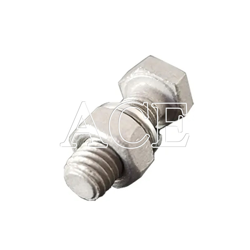 China Shipping Container Parts Container Door Screw with Stainless Steel Hex Bolt and Nut L 8-20 wholesale