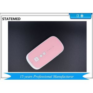 Pink Intermediate Frequency Mini Pulse Massager , Multifunction Electric Pulse