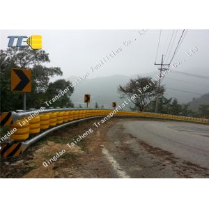 China Dia 345mm EVA Traffic Anti Shock Highway Roller Barrier wholesale