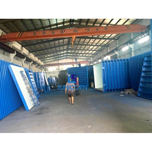 One Pallet Vacuum Cooling Machine , Vegetable / Flower Cooling Chamber