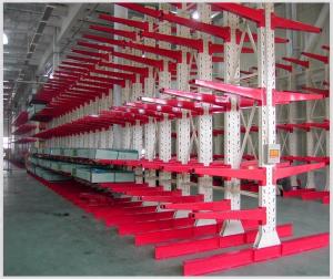 China Industrial Warehouse Or Economical Steel Pipe Storage Racks Used Cantilever Rack on sale