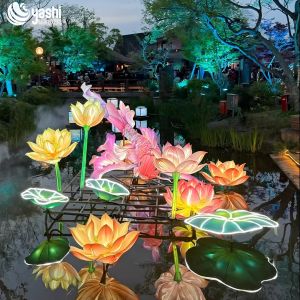 Festival Chinese Traditional Lantern 300CM for Holiday Light Shows