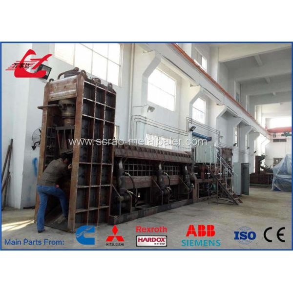 Light Scrap Metal Baling Shear Machine with 400Ton Cutting Force PLC Automatic Control