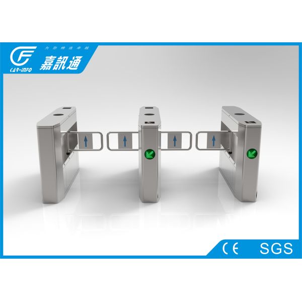 Pedestrian Barrier Gate With Alarm Function For Business Office Building