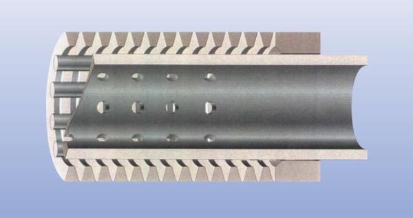 Quality Pipe Based Wrapped Sand 132mm Dia V Wire Screen Tube Stainless Steel Grade 316l for sale