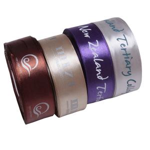 China custom buy wide silk gift ribbon with design printing wholesales manufacturer on sale