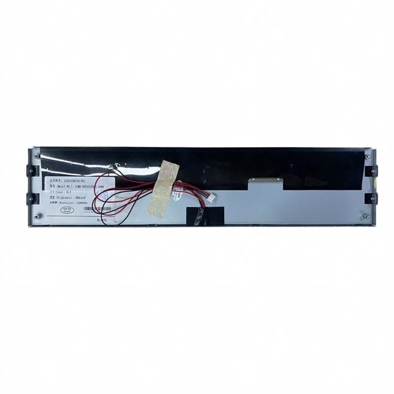 15.1 inch bar type TFT display module 1280x242 dots 30pins LVDS interface brightness 600c/d all view angle