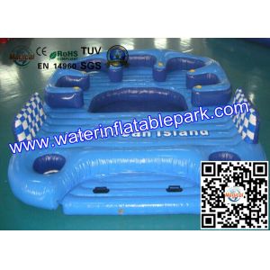 China Large Rental Inflatable Water Games , Commercial Inflatable River Floats wholesale