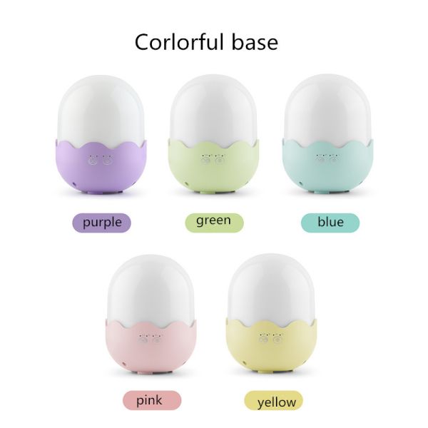 5W Rated Power Aroma Diffuser Humidifier DC5V 117 * 153mm Air Purifier With Colorful Lights