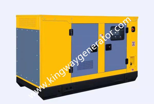 Quality Bright Yellow 120KW Cummins 150 KVA Generator For Home Air Condition for sale