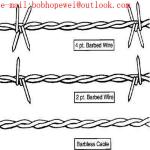 barbed wire fence accessories/barbed wire price per foot/roll barbed wire price
