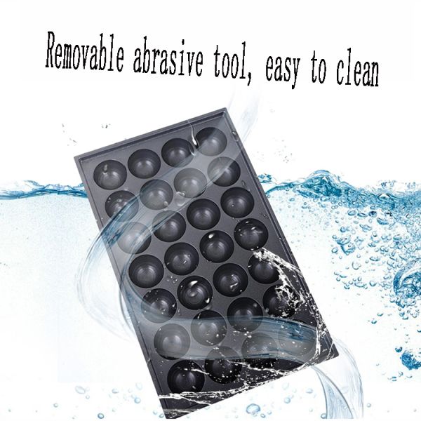 220V Voltage Electric Takoyaki Machine for Cooking Octopus Balls on Fish Pellet Grill