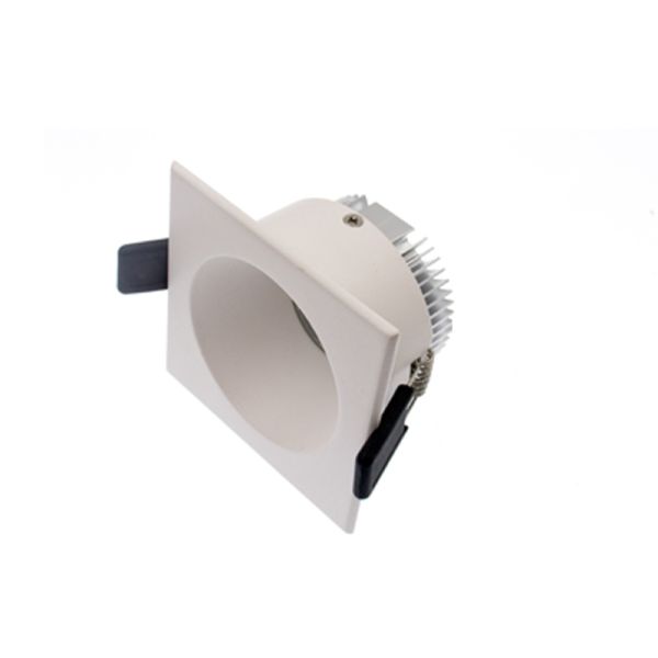 Square Recessed 8W Anti Glare Downlight Flicker Free