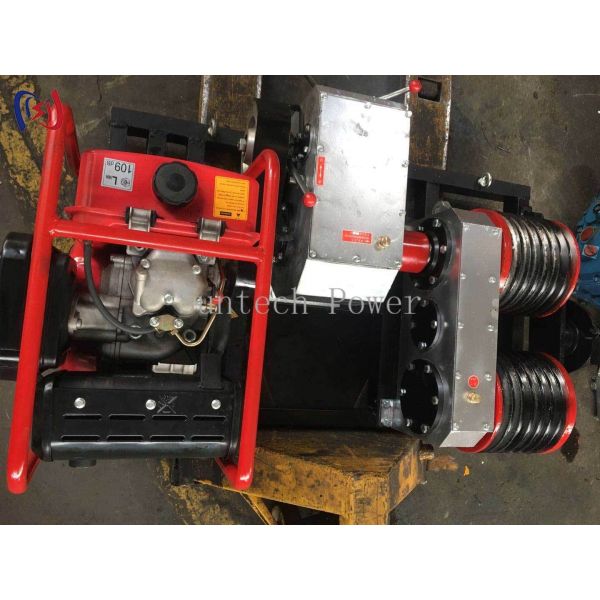 6.3-9KW Double Drum Winch for Power Line Construction JJCS-50J
