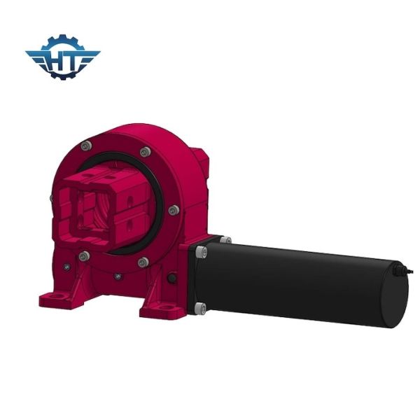 Oem 7" Slew Drive Gearbox Low Speed For Horizontal Single Axis Solar Tracker