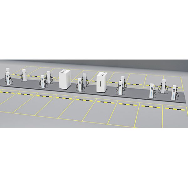 400Vac EV Charging Pile IP65 IK10 With Natural Cooling Dispenser