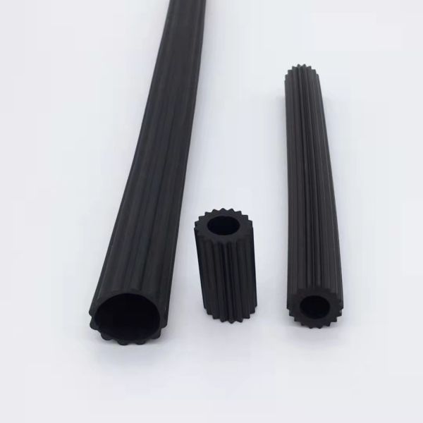 50mm Automotive Silicone Rubber Hoses SAE R6 R7 Extruder Braided Flexible