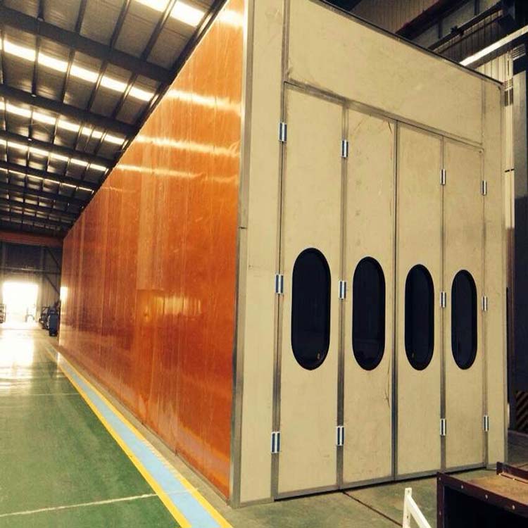Q265 No Pit Sand Blasting Room Automatic Recycling Sand Blasting Booth