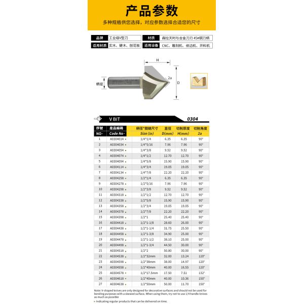 Arden 6.35mm Cnc Drill Bits Slotting Cutter 1/4 X 3/8 Wood Carving Router Bits