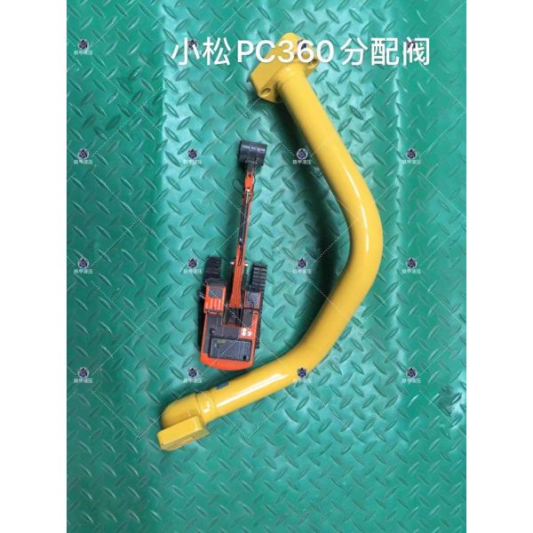 PC360 PC300 Excavator Pipelines Hydraulic Distribution Valve Iron Pipe For Energy Mining