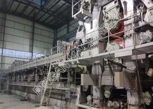 China Two Fourdrinier Wire Kraft Paper Making Machine Multi Dryers Right Hand Type wholesale