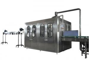 China PLC Control Bottled Water Filling Line With Automatic Cap Lifting System on sale