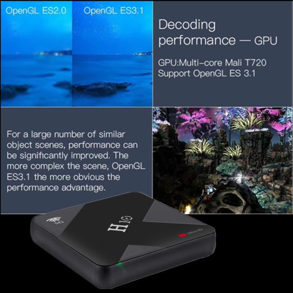 4k Android Tv Ott Ematic Box 3840*2160px Amlogic 905w Quad Core VOD