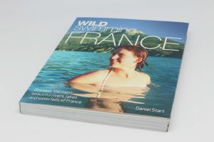 China French Travel Books Paperpack Sewing Binding Swiming Geography Book Printing Service wholesale