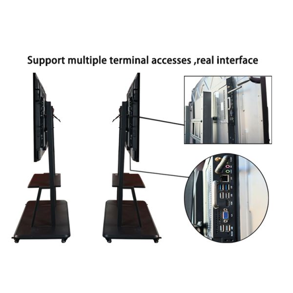 65 Inch Multi Touch Smart Board Interactive Whiteboard 3840*2160