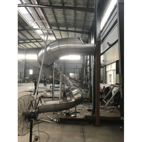 Diameter 72cm Adults Outdoor Playset Spiral Slide Children'S Indoor Play Slides