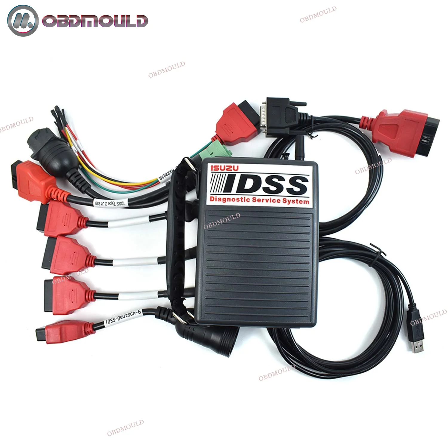 Ready to Use for Isuzu IDSS Diagnostic Kit+CFC2 Laptop for Isuzu G-IDSS E-IDSS Vehicles Excavator Truck Diagnostic Scanner Tool