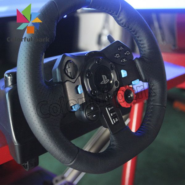 KAT vr simulator machine , virtual reality car racing 6 degree offreedom