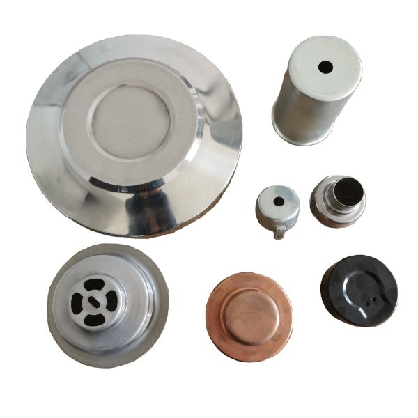 High Precision Deep Drawn Aluminum Metal Stamping Parts in Various Sizes for OEM